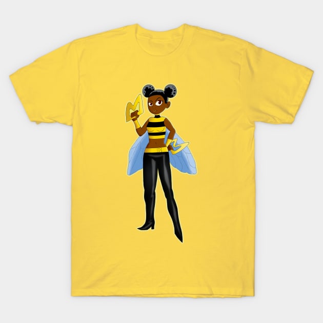 Sting Like a Bumblebee (Teen Titans) T-Shirt by Sylverstone Khandr